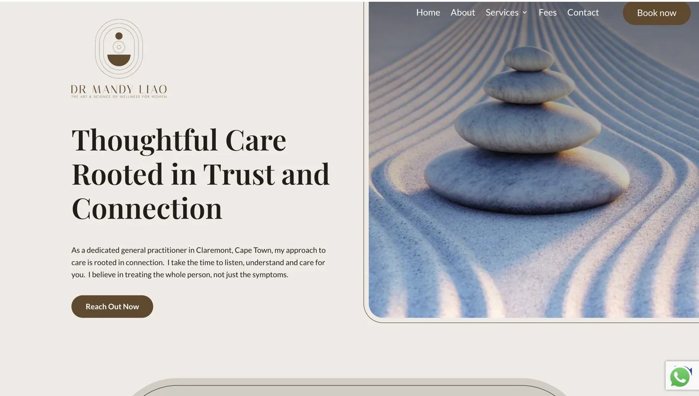 Dr Mandy Liao website