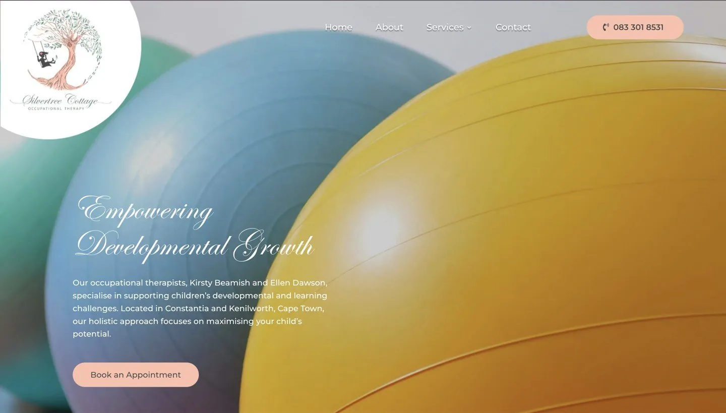 Silver Tree website by Avily