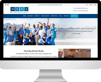 Hout Bay Dental Studio | Dental website design
