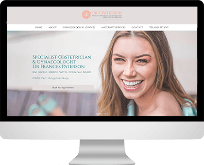 Gynaecology website design