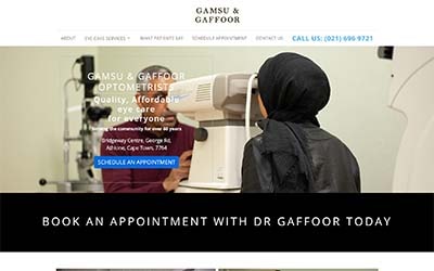 Avily | Optometry Website Example