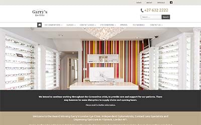 Avily | Optometry Website Example