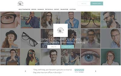 Avily | Optometry Website Example