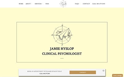 Avily | Psychology Website Example