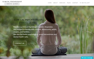Avily | Psychology Website Example