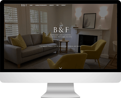 Barnard & Fleming | Psychology website design